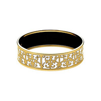 HERMES爱马仕手镯手环Balcons du Guadalq欧美时尚珐琅镀金H108002F 金色 6.2