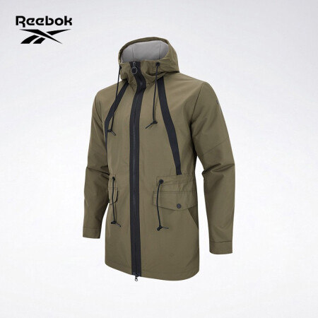 Reebok锐步 运动健身OW FL PRKA男子轻薄运动棉服 GQ4929_army 绿 A/M