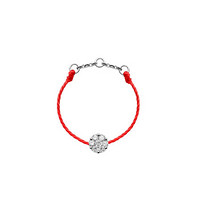 RED LINE锐先女士饰品戒指钻石镶嵌花环精致典雅美丽时尚0.05克拉 白金 45mm
