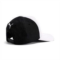 PUMA彪马赛车系列男女棒球帽Logo徽标弯檐可调节运动帽遮阳帽021769 Puma Black Adult