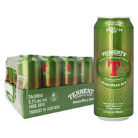 替牌（Tennent）IPA啤酒听装500ml*24听 整箱装  精酿啤酒 英国进口