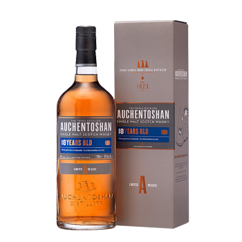 AUCHENTOSHAN 欧肯特轩 plus：欧肯特轩 18年 单一麦芽苏格兰威士忌 700ml 礼盒