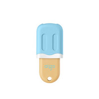 爱国者（aigo）16GB USB3.1 U盘 U333 蓝色 雪糕系列 可爱聚焦 高速读写 时尚推拉 亲肤手感