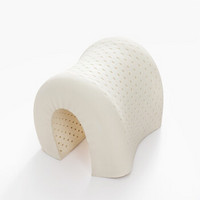 轻氧系列 乳胶枕头 泰国进口乳胶枕天然93% 橡胶枕头 颈椎枕 白色