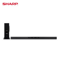 夏普（SHARP）HT-SB603家庭影院蓝牙音响套装电视音箱回音壁家用大音量条形音箱语音播放器黑色