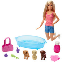 芭比（Barbie）之宠物沐浴组合GDJ37