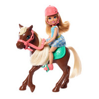 Barbie 芭比 小凯莉的世界系列 GHV78 驯马师小凯莉和她的小马驹