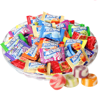 alpenliebe 阿尔卑斯 硬糖 混合口味 1kg