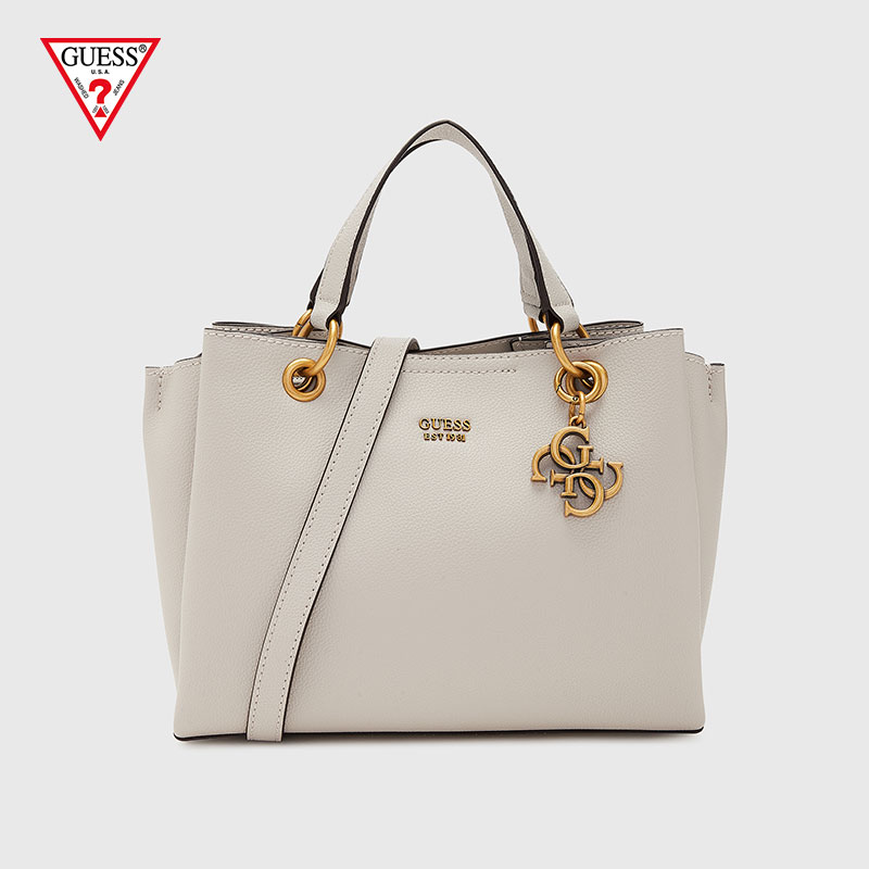 GUESS2020新款秋女式字母LOGO拼接单肩包-VB788606-STO