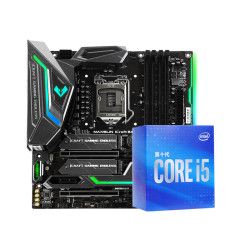 intel英特尔酷睿i510400f盒装cpu铭瑄b460m挑战者主板套装