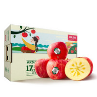 农夫山泉 17.5°苹果 阿克苏苹果 15个装 单果径80-84mm 新鲜水果礼盒 预售款