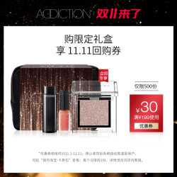 双11限定礼盒addiction瘾彩单色眼影92婚姻限定礼包腮红卸妆