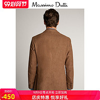 春夏折扣 Massimo Dutti男装 修身版成衣染色工艺棉质西装外套休闲 02043262707