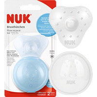 德国NUK乳头保护罩超薄辅助喂嘴式母乳收集器溢奶护乳垫乳盾M号