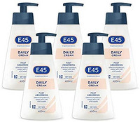 E45 日常保湿霜，400毫升，5件，共2升