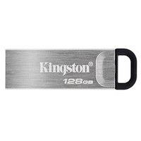 Kingston 金士顿 DataTraveler系列 DTKN USB 3.2 U盘 银色 128GB USB-A