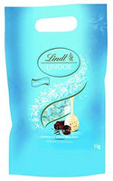 已含稅 Lindt 瑞士蓮 Lindor Stracciatella 奶油白巧克力球，碎冰淇淋味（ 約80塊），1公斤