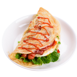 多仓发货台湾风味手抓饼面饼皮营养早餐饼原味大克重30片特惠共1800g