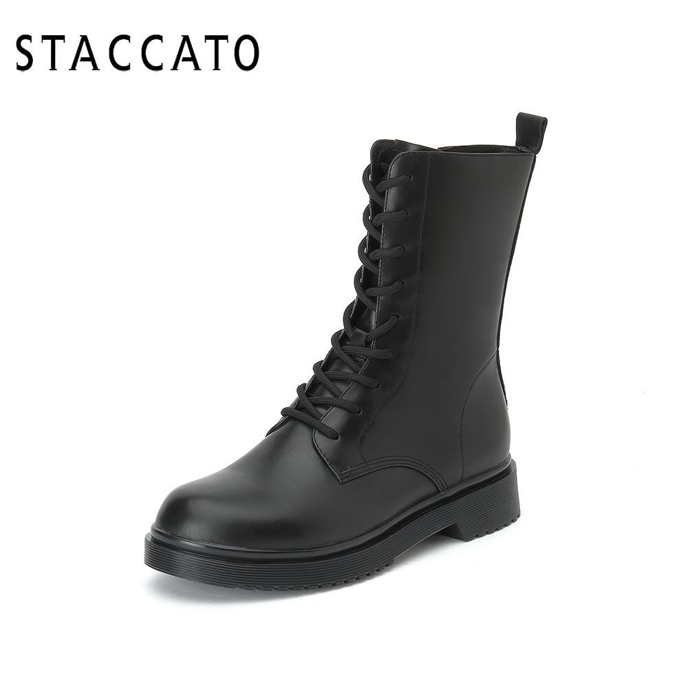 STACCATO 思加图 N4304DZ0 女士英伦风马丁靴
