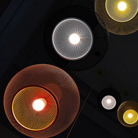 造作ZAOZUO 光笼吊灯 现代简约餐厅吊灯时尚创意圆形照明灯 桃绯