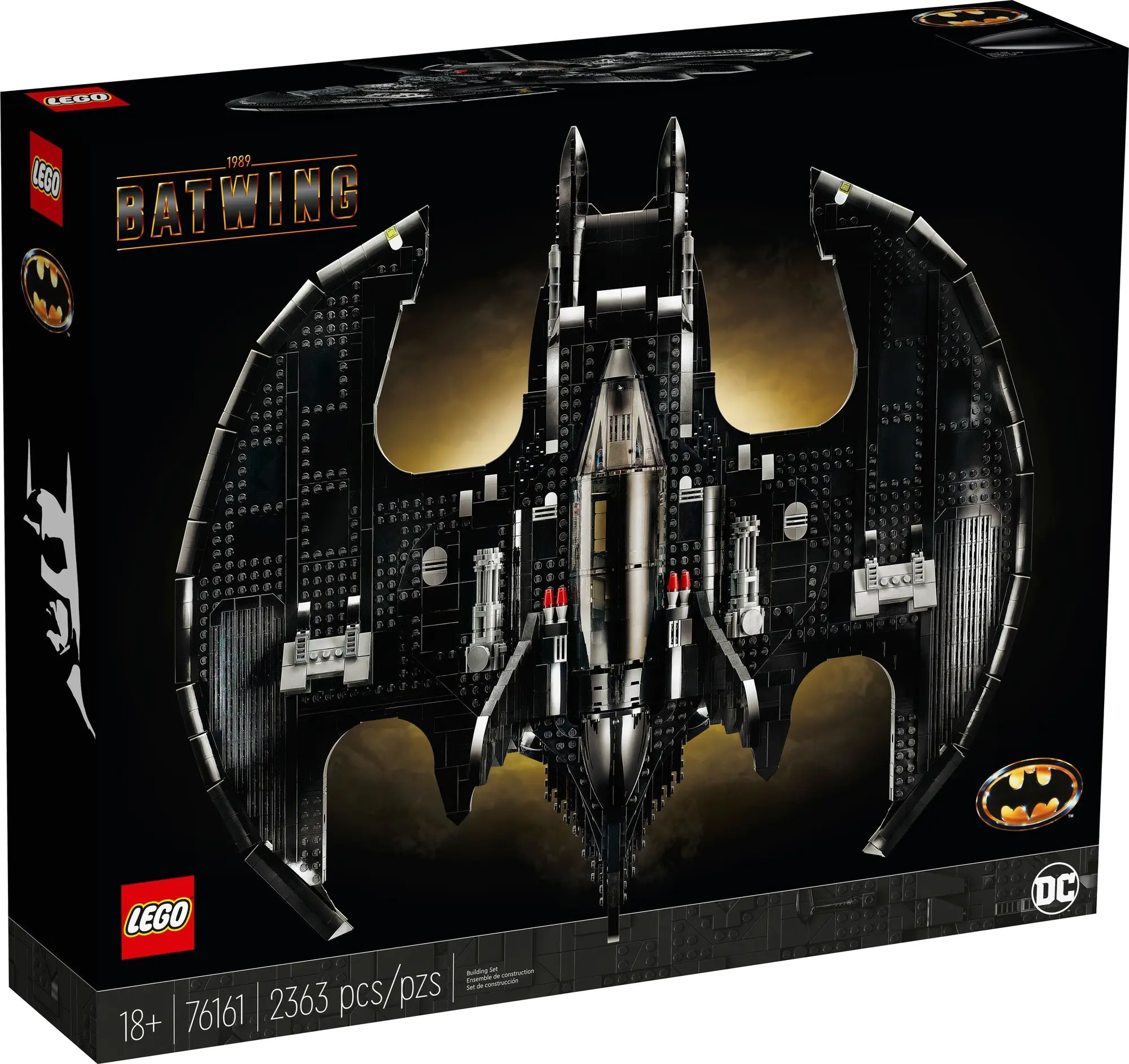 lego 乐高 batman蝙蝠侠系列 76161 蝙蝠翼战斗机