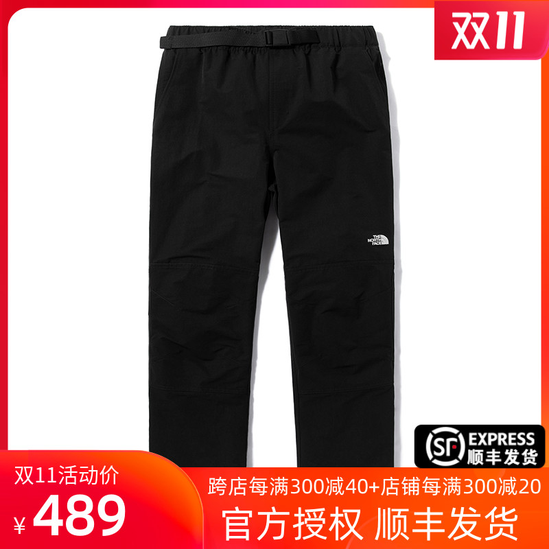 TheNorthFace北面休闲长裤男2020秋冬户外运动透气宽松防泼水4NGZ