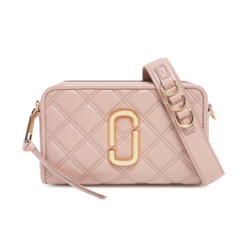 马克·雅克布马克·雅可布 MARC JACOBS 女士SOFTSHOT系列裸色皮质单肩包相机包 M0015419 262
