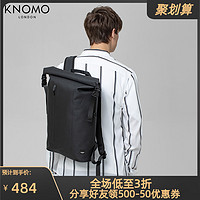 KNOMO英国大容量双肩包男士背包商务休闲旅行可扩容防水电脑包