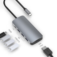 Gopala Type-C 五合一擴展塢（HDMI、USB3.0*3、PD）