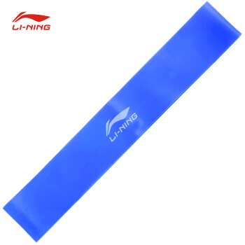 LI-NING 李宁 瑜伽阻力圈健身深蹲女翘臀拉力带LBDM851-3 蓝色 15磅