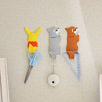 日本免打孔无痕粘钩可重复使用挂钥匙小件家用创意可爱宠物挂钩