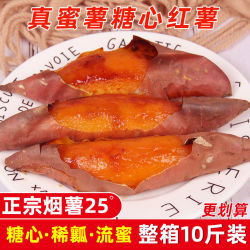 红心流油蜜薯烟薯25糖心红薯烤薯店地瓜新鲜沙地富硒超甜