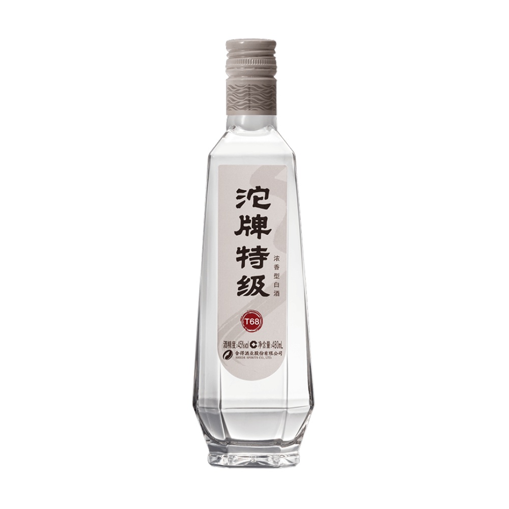 沱牌舍得特级t6845度480ml浓香型光瓶装粮食酒口粮白酒