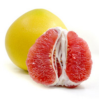 梅珍 柚子蜜柚2个 福建新鲜水果红心柚子水果 .