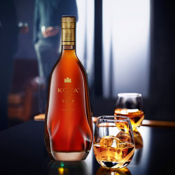 张裕可雅桶藏6年vsop白兰地 单支礼盒装 洋酒蒸馏酒 700ml 含礼袋