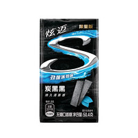 炫迈（Stride）炭黑黑无糖口香糖 劲醒薄荷味 50.4g