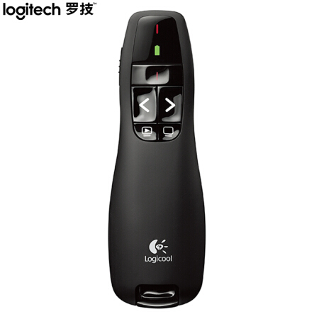 罗技（Logitech）R400 无线演示器 ppt翻页笔 演示笔（激光笔）电子笔 投影仪遥控笔