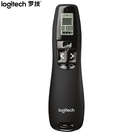 罗技（Logitech）R800 无线演示器 ppt翻页笔 演示笔（激光笔）专业版