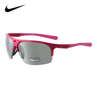 NIKE 耐克 女款紫红色镜框粉色镜腿银色反光镜片眼镜太阳镜 EV0800 538