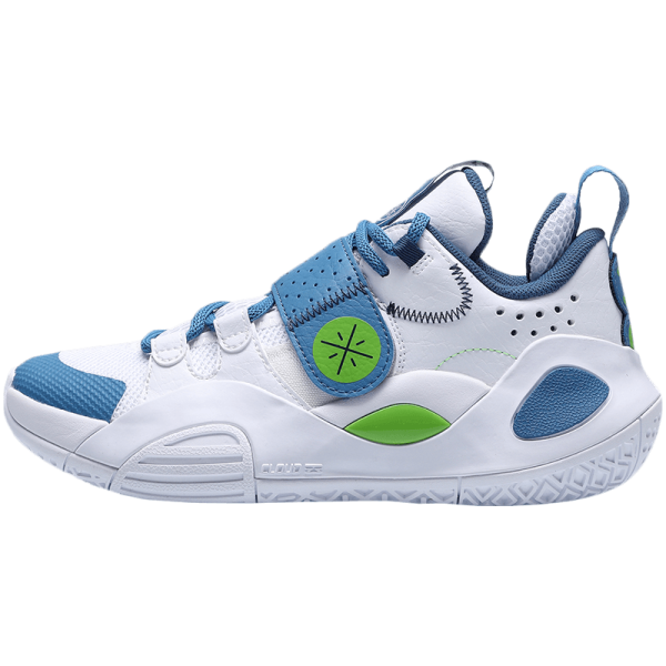 商品li-ning 李宁 全城8 青少年篮球鞋 abpq053-1 标准白/地中海蓝 35