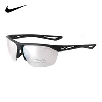 NIKE 耐克 中性款黑色镜框黑色镜腿粉色反光镜片眼镜太阳镜 EV0982 011