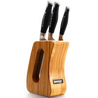 铂帝斯（BODEUX） 专业刀具套装4件套 德国钼钒钢 菜刀切片刀水果刀厨房套刀