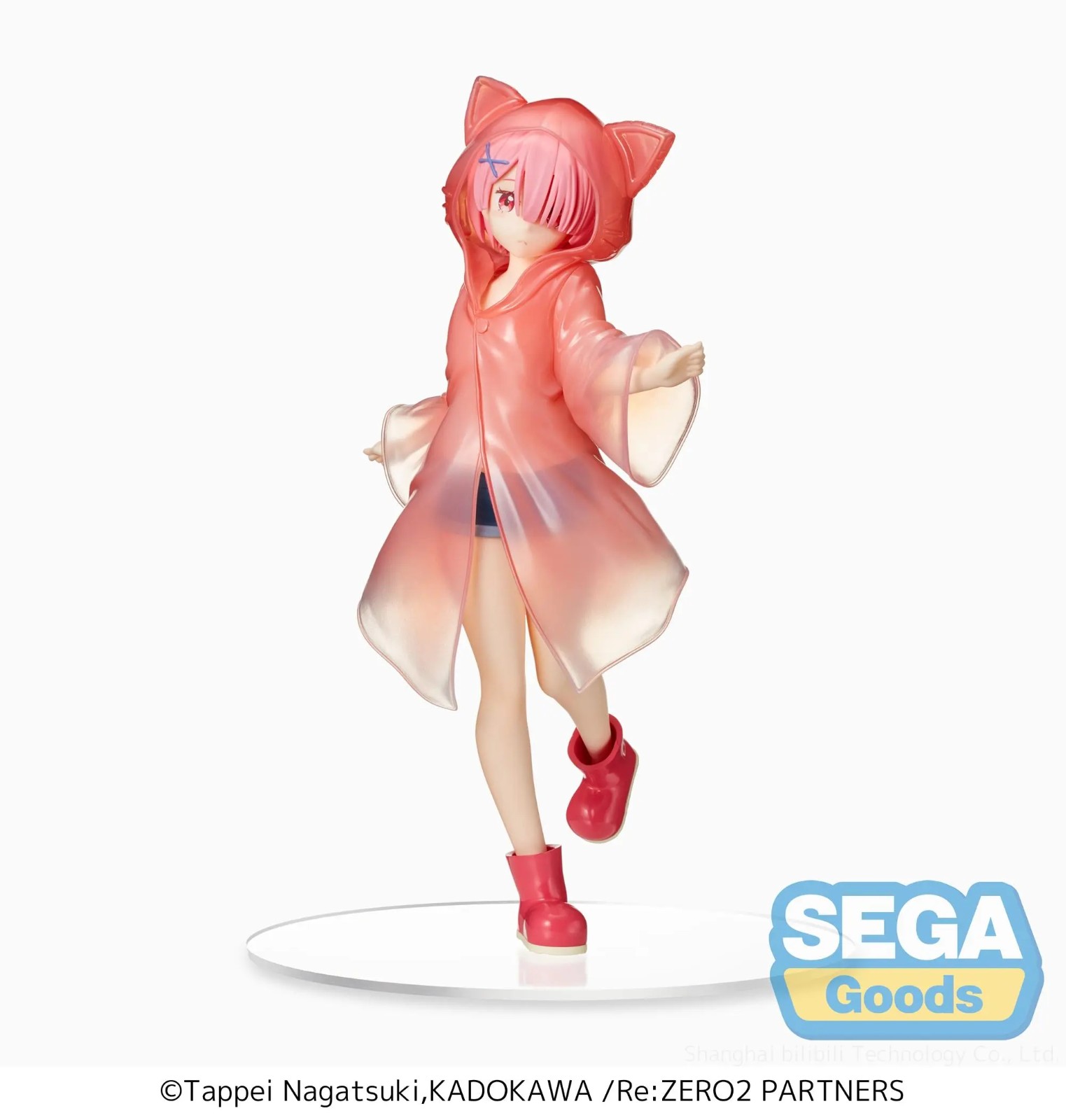 SEGA 世嘉 《从零开始的异世界生活》 拉姆 雨衣 景品手办