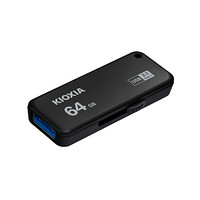 KIOXIA 鎧俠 64GB U盤 U365 隨閃系列 黑色 USB3.2接口