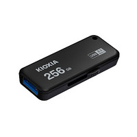 KIOXIA 铠侠 256GB U盘 U365 随闪系列 黑色 USB3.2接口