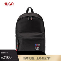 HUGO BOSS雨果博斯双肩包男2020春夏新款HUGO 93双肩背包50428638 001-黑色 ONESI