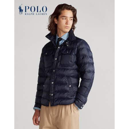 Ralph Lauren/拉夫劳伦男装 2020年秋季拒水绗缝夹克12663 410-海军蓝 XL