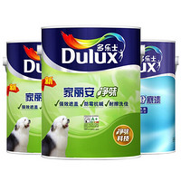 Donless 多乐士 Dulux）A991+A914家丽安净味 内墙乳胶漆 油漆涂料 墙面漆套装15L定制品