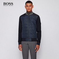 HUGO BOSS雨果博斯男士2020秋季新款时尚夹克外套 402-深蓝色 EU:XL