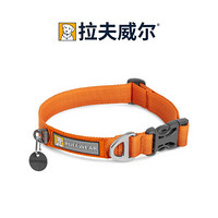 2020年2月新品美国RW拉夫威尔ruffwear 褔朗特宠物项圈大中小型犬狗狗项圈 篝火桔 L可调节范围： 51-66cm